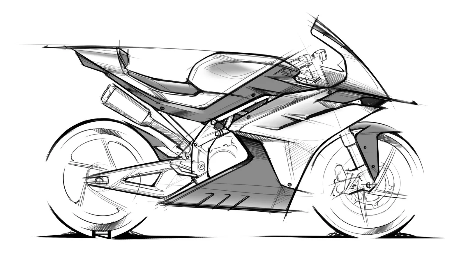 Imola, line sketch